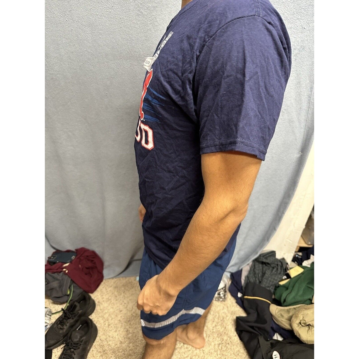 Men’s Ole Miss Proud Medium Dark Blue Tshirt
