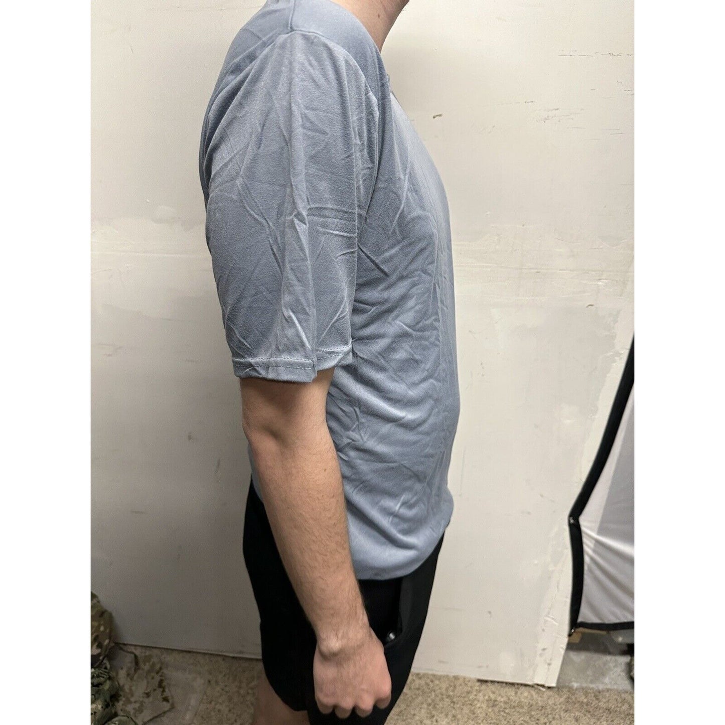 Men’s TKO Large Gray Short Sleeve Tshirt polyester