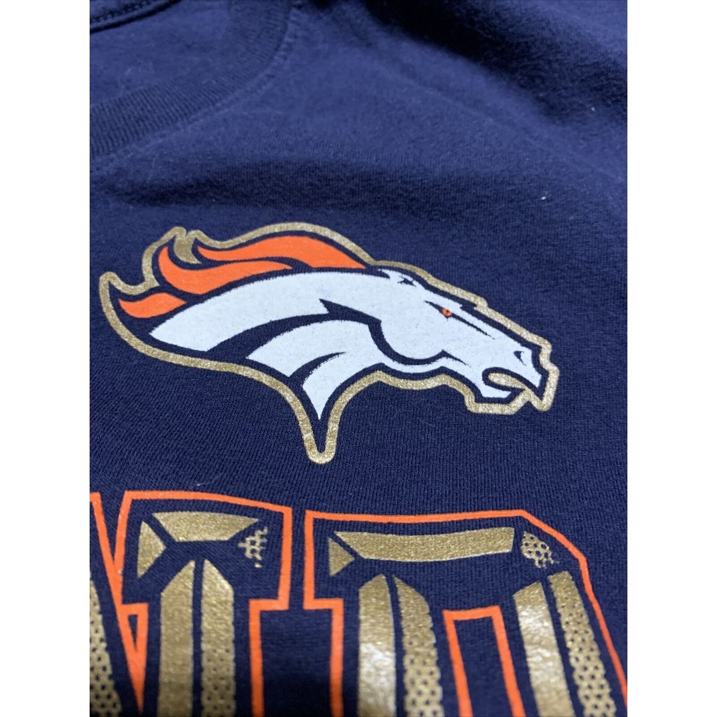 Denver Broncos Super Bowl 50 Champions Legend Status The Nike Tee Blue XL