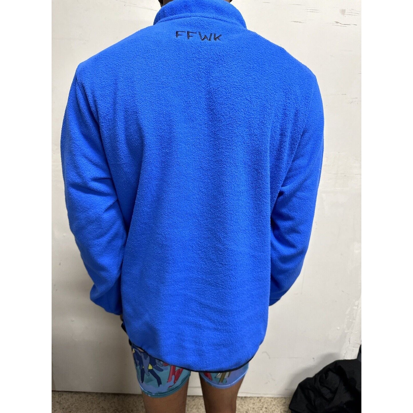 Men’s Air Force Baseball Blue Long Sleeve Large Nike Fleece Jacket