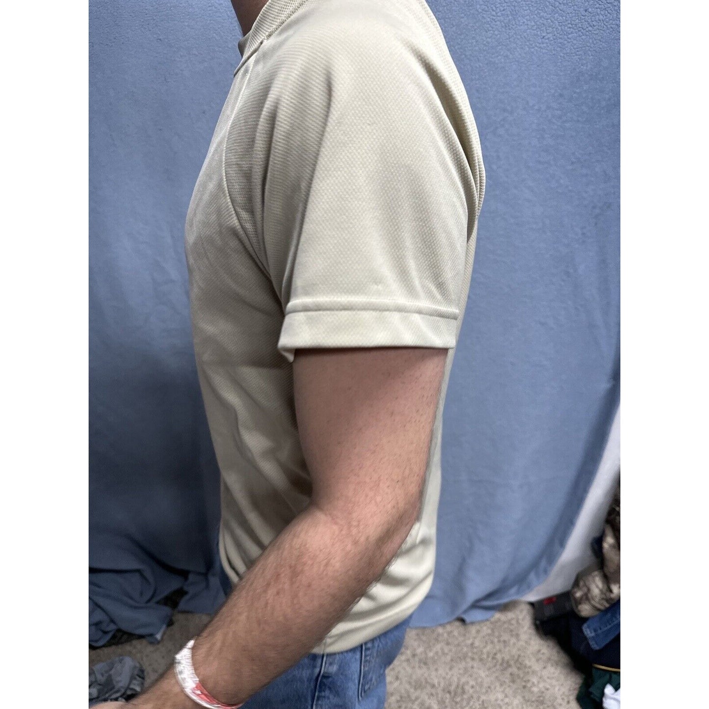 Men’s Abu Airman Battle Uniform Duke Small Tshirt Moisture Control Desert Sand