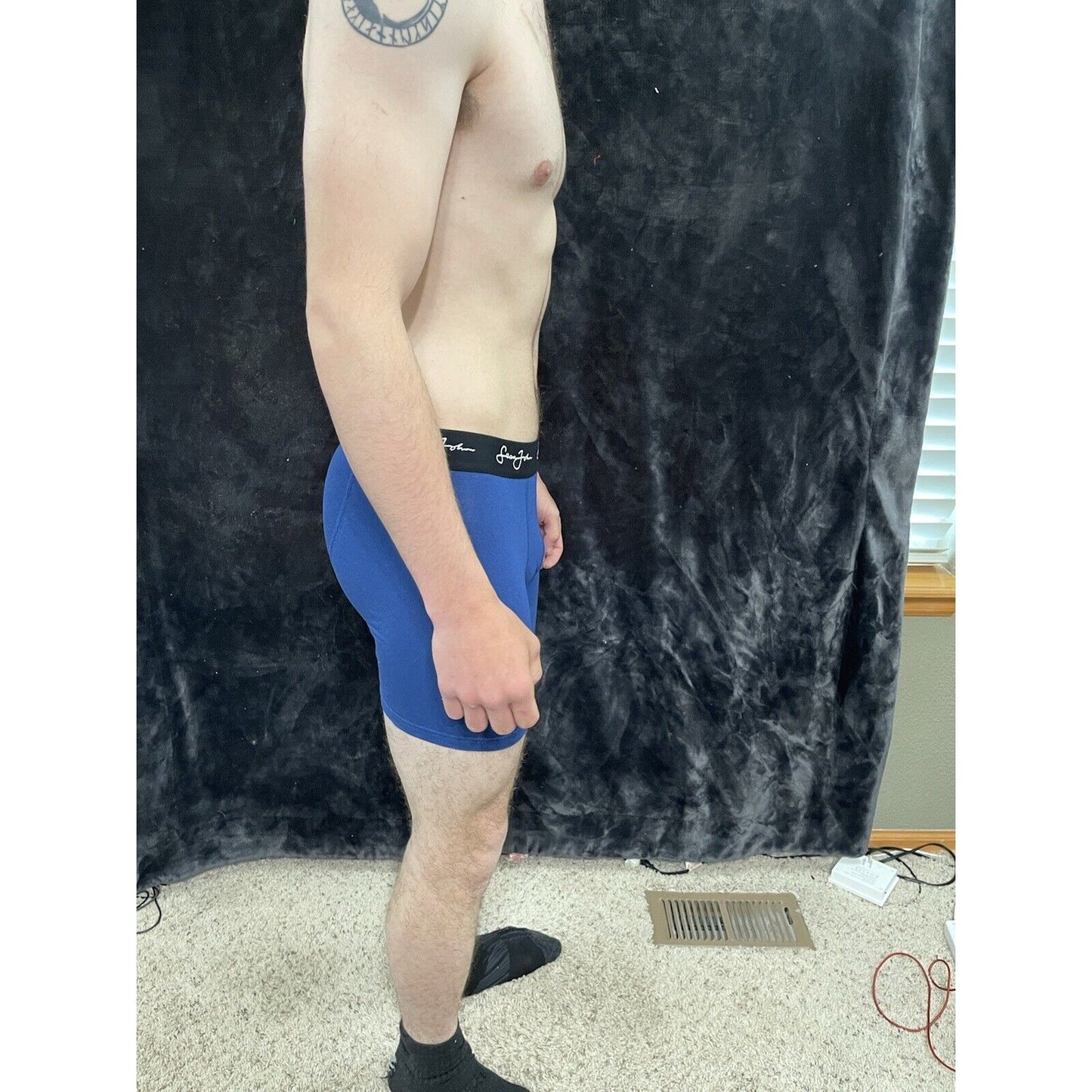 Men’s Sean John Blue Boxer Briefs Size Small