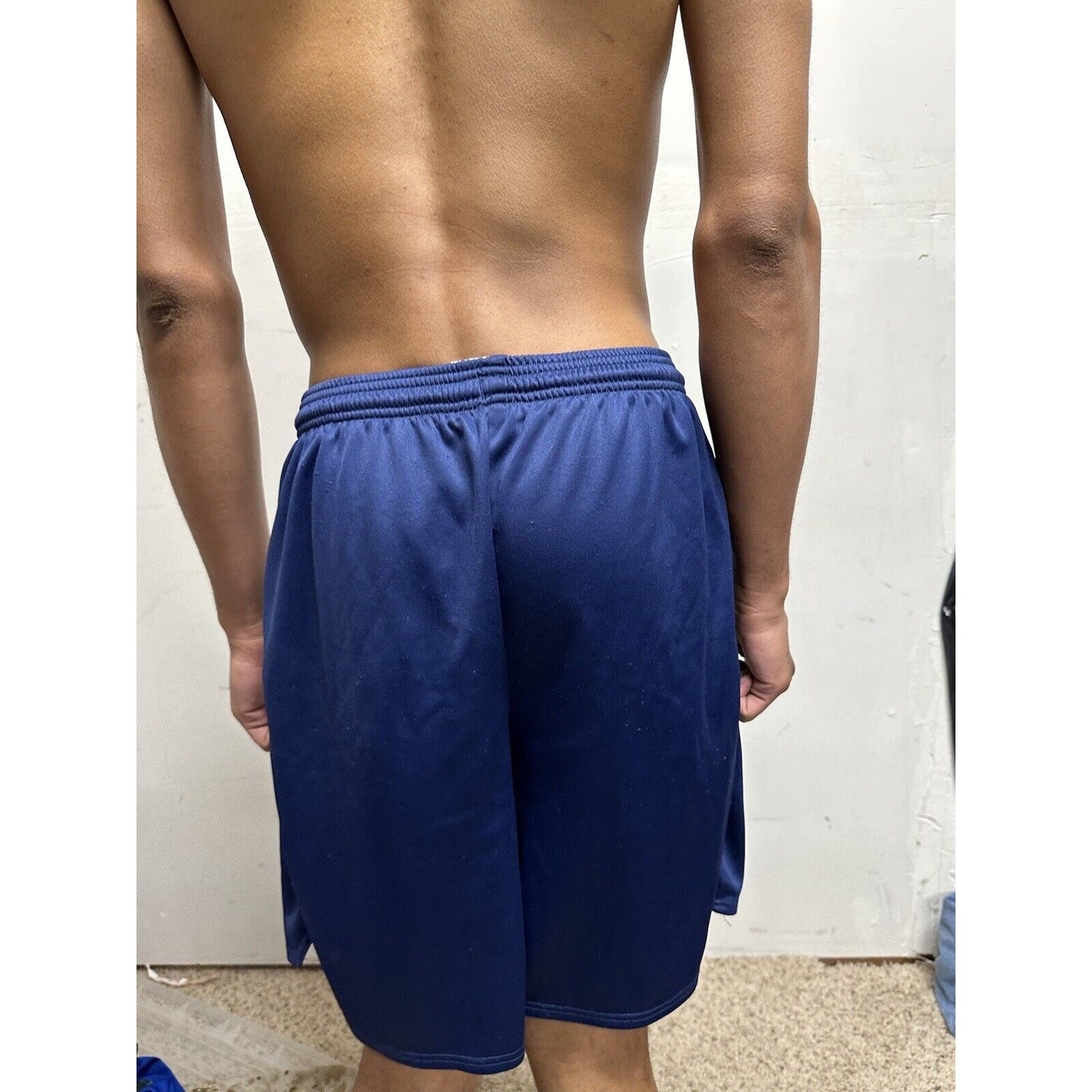 Men’s blue medium athletic usafa Air Force academy cadet shorts