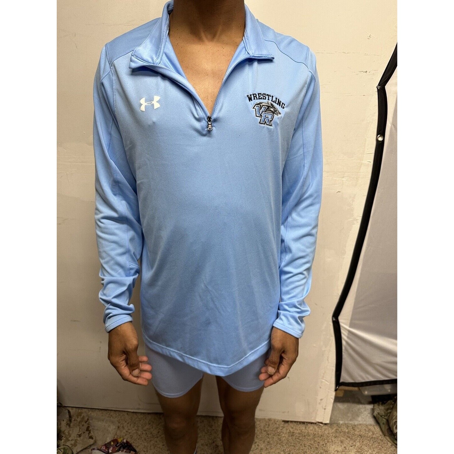 Men’s Vista Ridge 1/4 Zip Pullover Wrestling Shirt XL