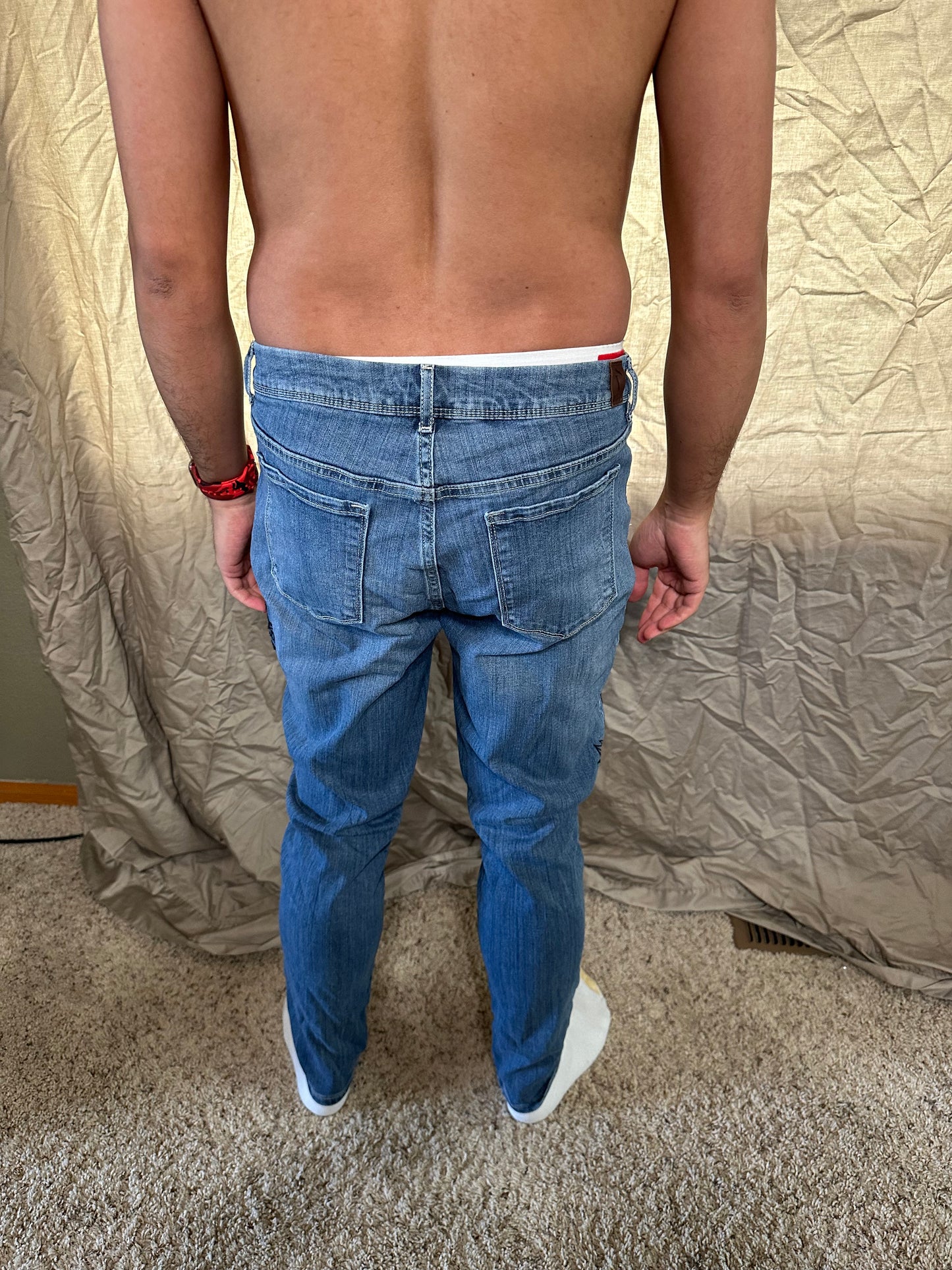 Women’s simply Vera Vera wang skinny 10 blue jeans