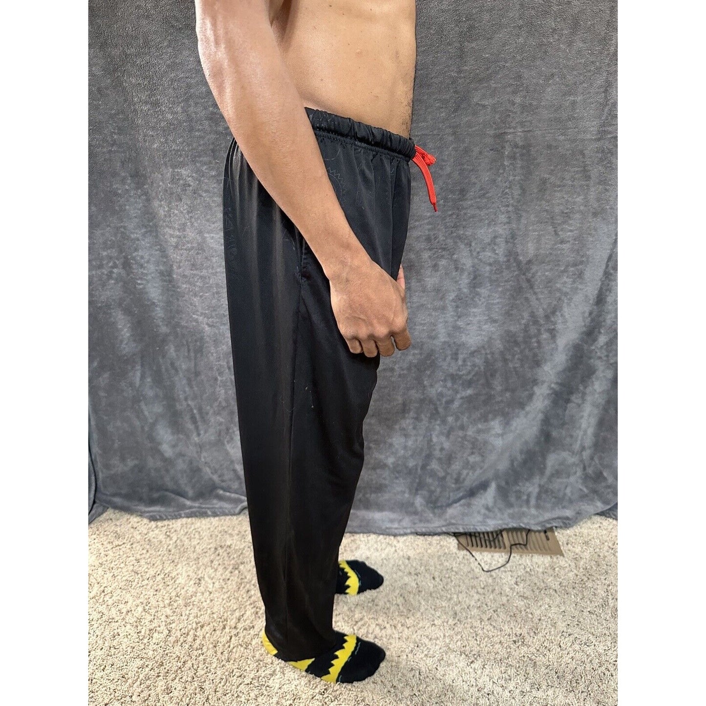 Men’s Black Star Wars Medium Darth Vader Join The Dark Side Pajama Pants Lounge