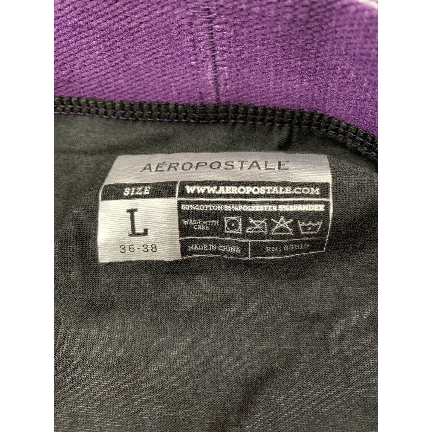 Aeropostale Stretch Boxer Briefs Black Men’s Large - 5% Spandex