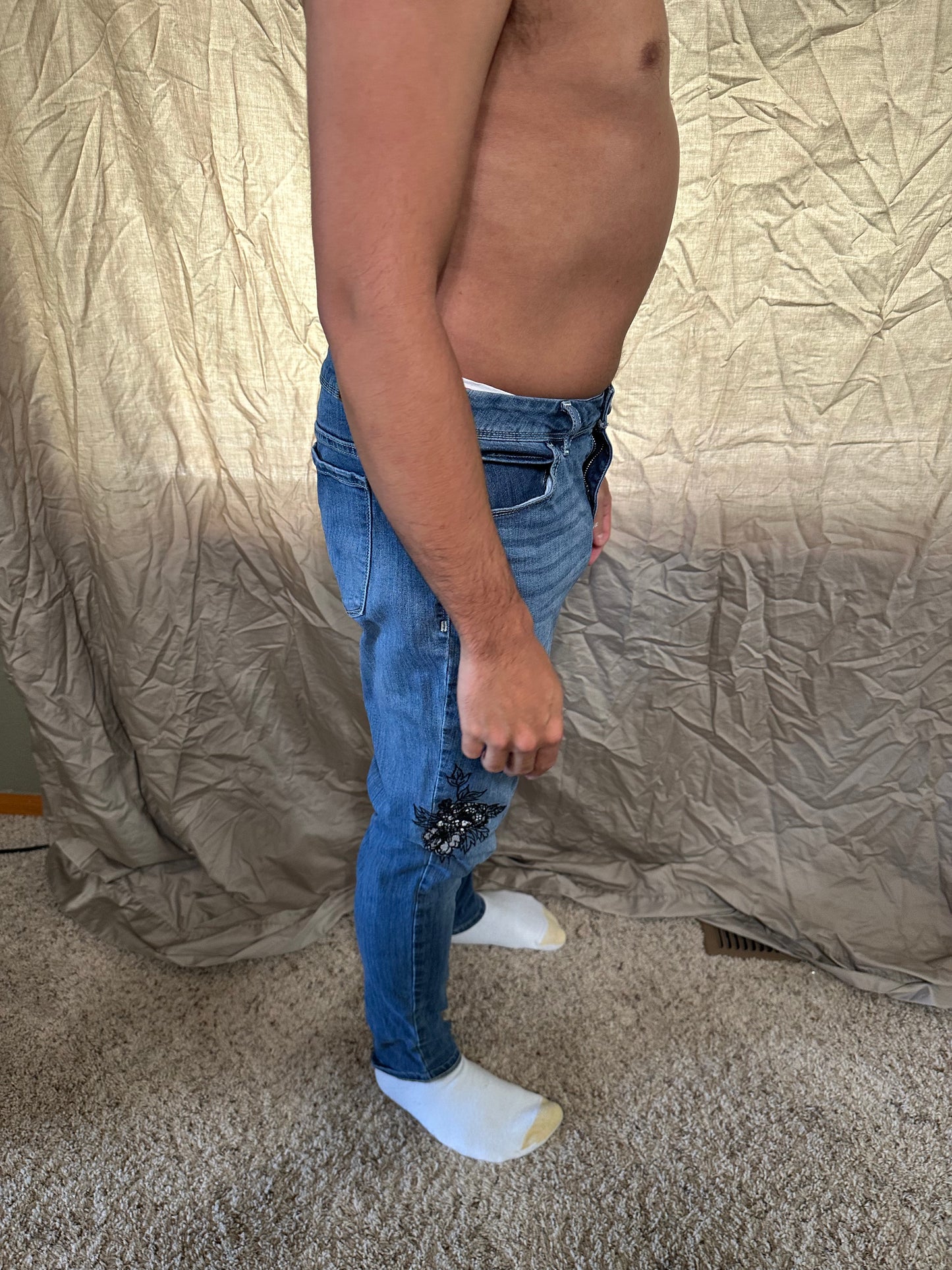 Women’s simply Vera Vera wang skinny 10 blue jeans