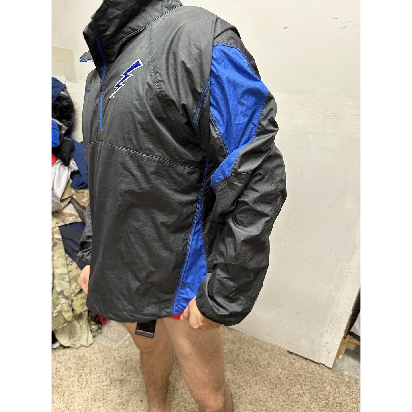 Men’s Nike Storm Fit Medium Blue USAFA Air Force Falcons Rain Jacket
