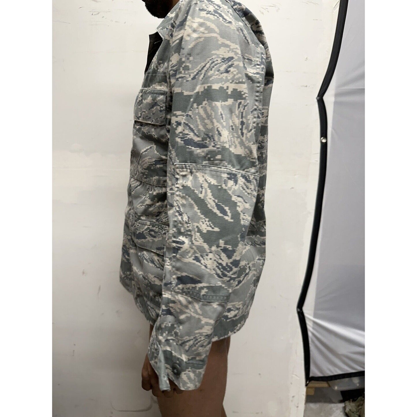 Men’s Civil Air Patrol USAF Airman Battle Uniform 38R Top Coat Blouse