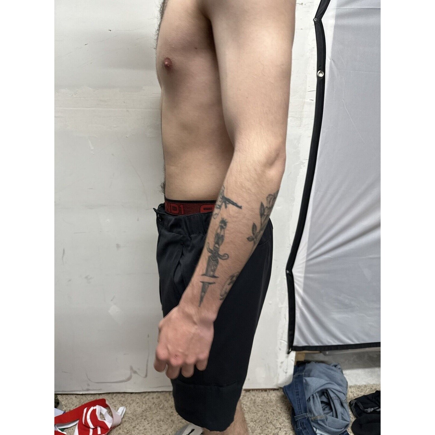 Men’s Black Five Four Size 36 Shorts