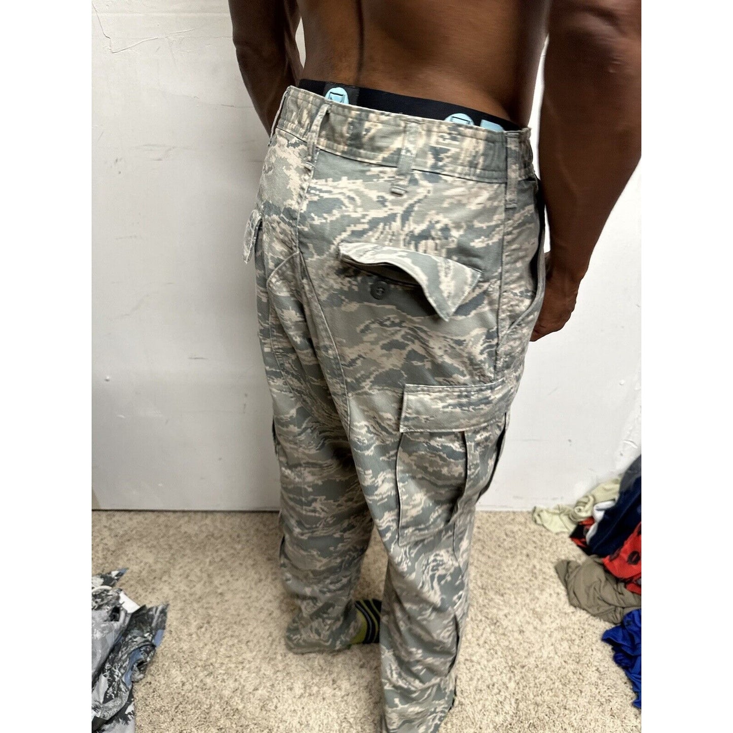 Men’s USAF Abu Airman Battle Uniform Pants Civil Air Patrol DSCP 32S