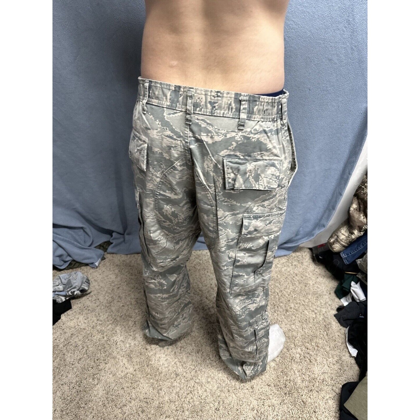 Men’s Airman Battle Uniform Abu USAF Air Force Pants Civil Air Patrol 34S