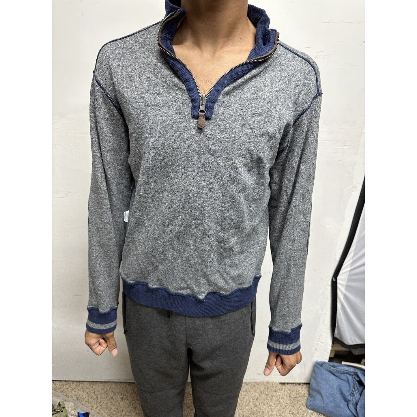Cali heritage pacific merchants size small gray hoodie