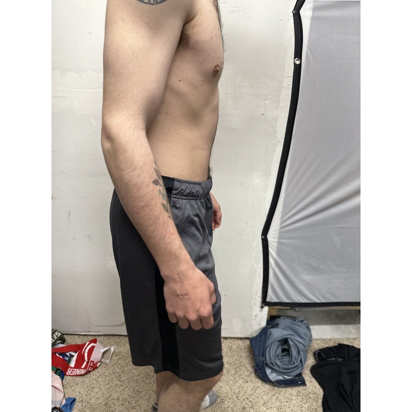 Men’s Gray Russell Athletics Medium Shorts