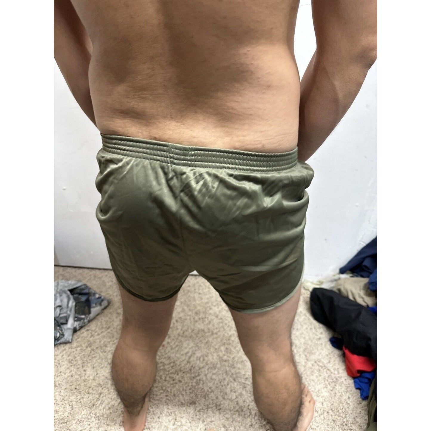 Men’s Olive Green Soffe Ranger Panties Silkies Medium