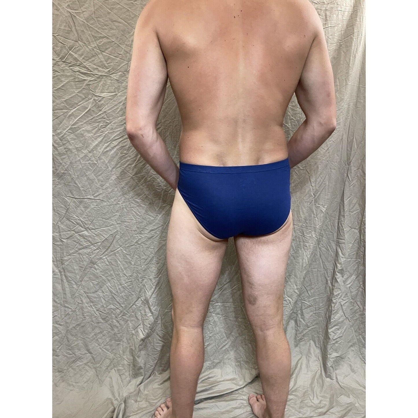 men's blue papi large brief cotton