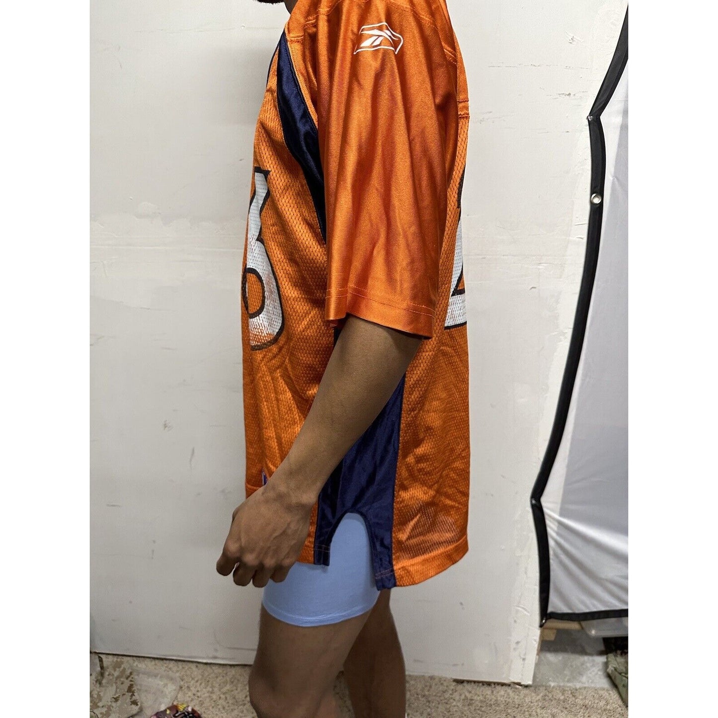 Men’s NFL Equipment Reebok Denver Broncos 26 Bell Football Jersey