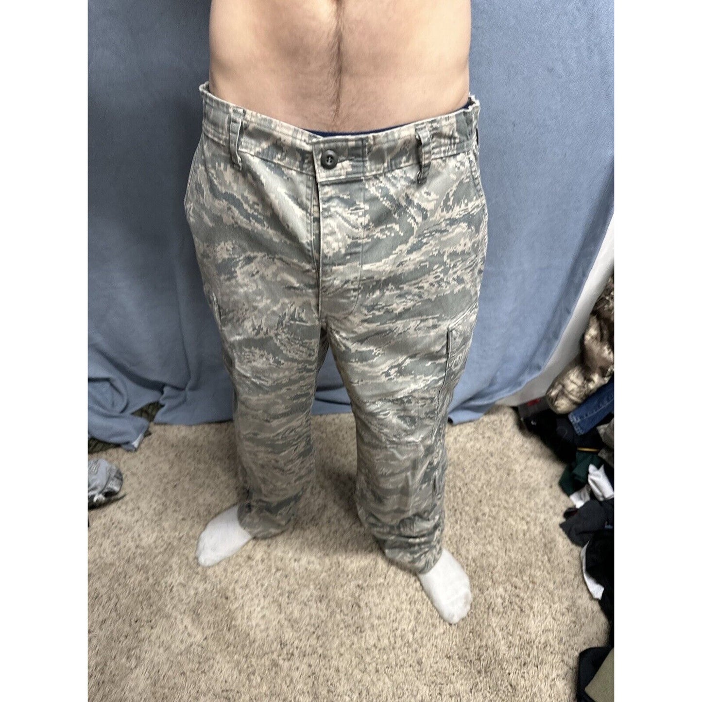 Men’s Airman Battle Uniform Abu USAF Air Force Pants Civil Air Patrol 34S