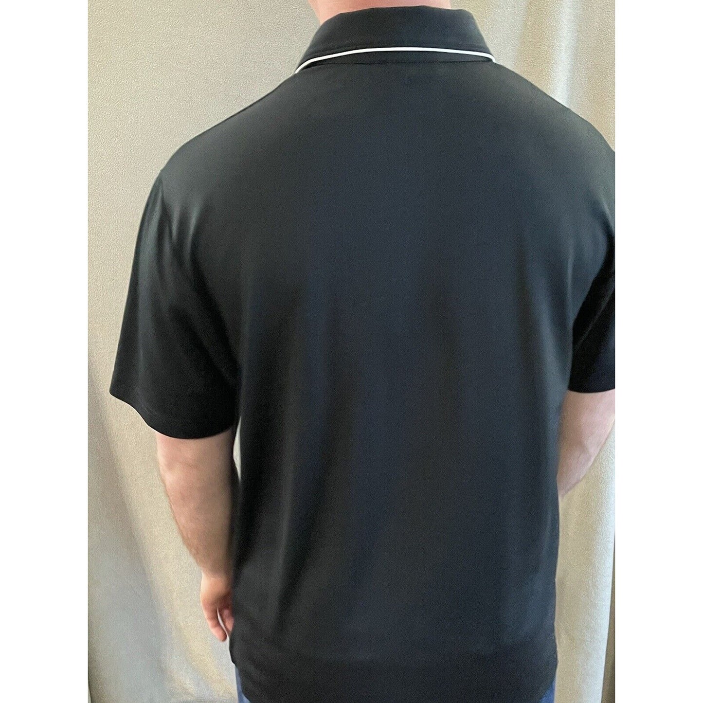 VISTA RIDGE HS Under Armour Loose Heat Gear Black & Gray Men’s Large Polo Shirt