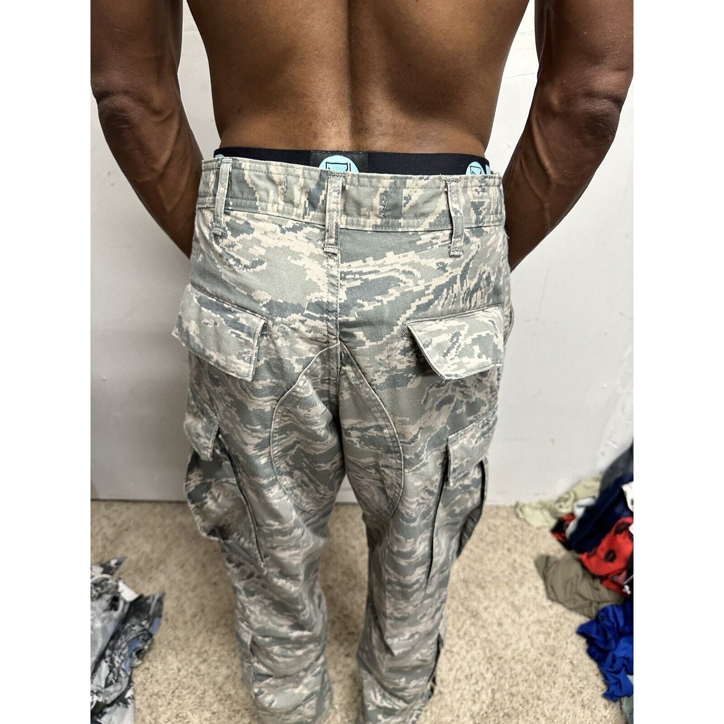Men’s USAF Abu Airman Battle Uniform Pants Civil Air Patrol DSCP 32S