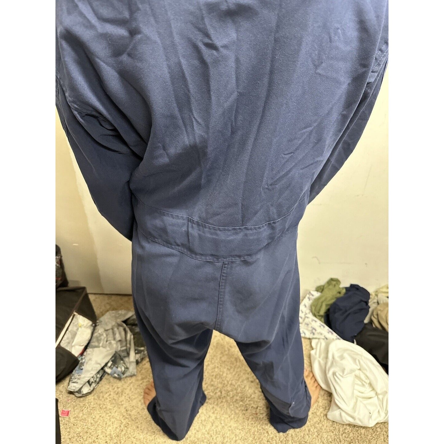 Vtg 90sSAC Missile Crew Coveralls Military USAF Jumpsuit Mechanic Flightsuit 42R