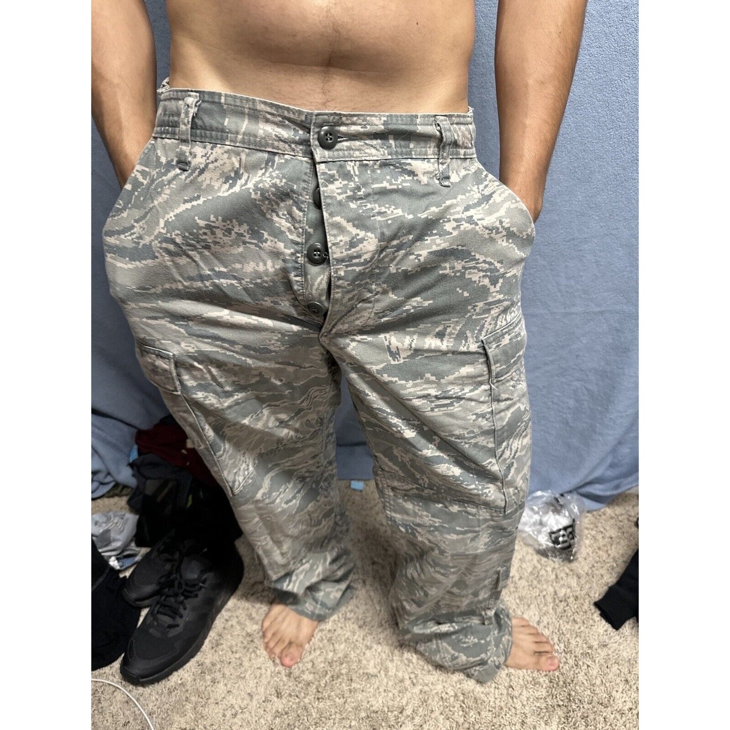 Men’s Abu Pants Airman Battle Uniform USAF Civil Air Patrol 32R Trousers