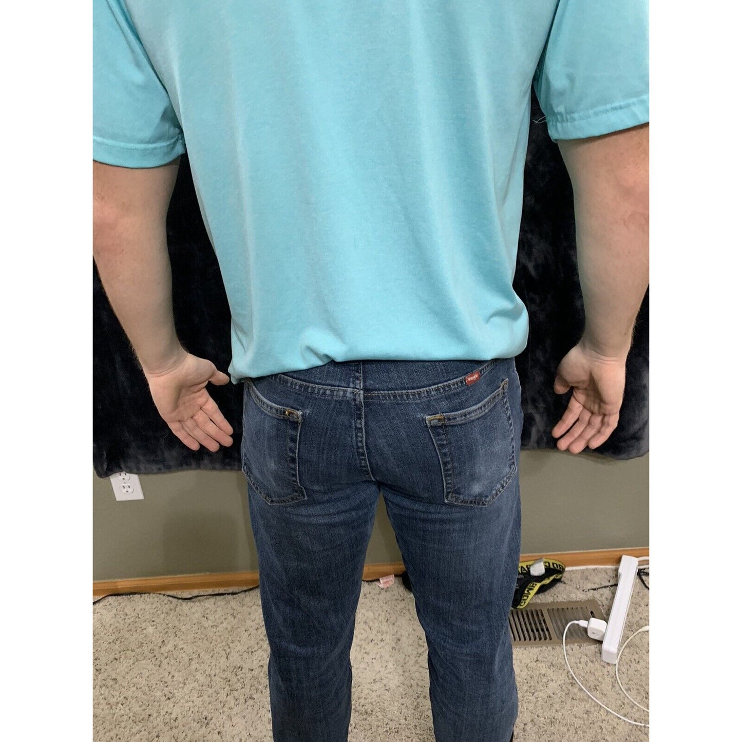 Men’s Grand Slam Performance Turquoise Polo size m