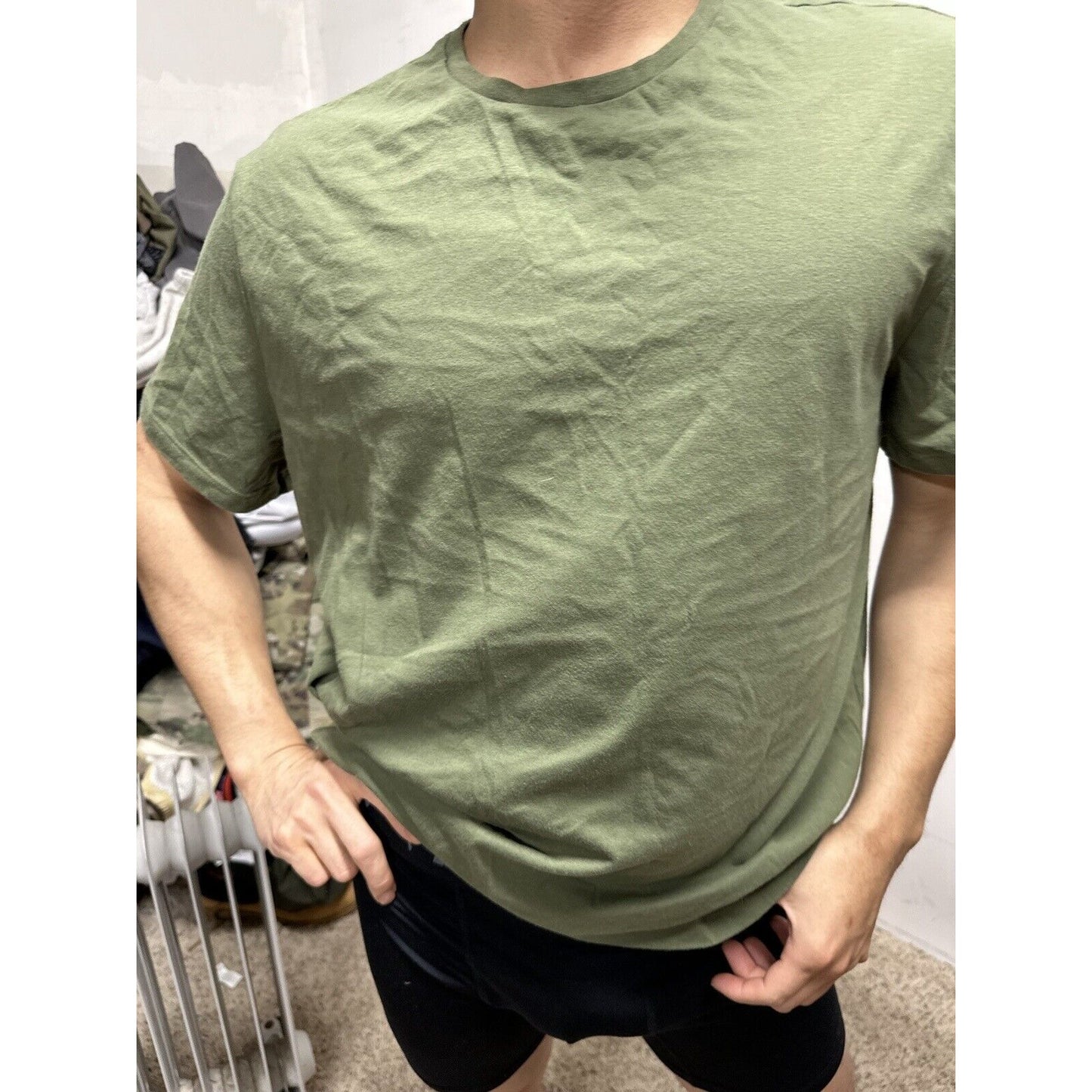 Men’s Urban Up Pipeline XXL Olive Green Marine Usmc Short Sleeve Tshirt
