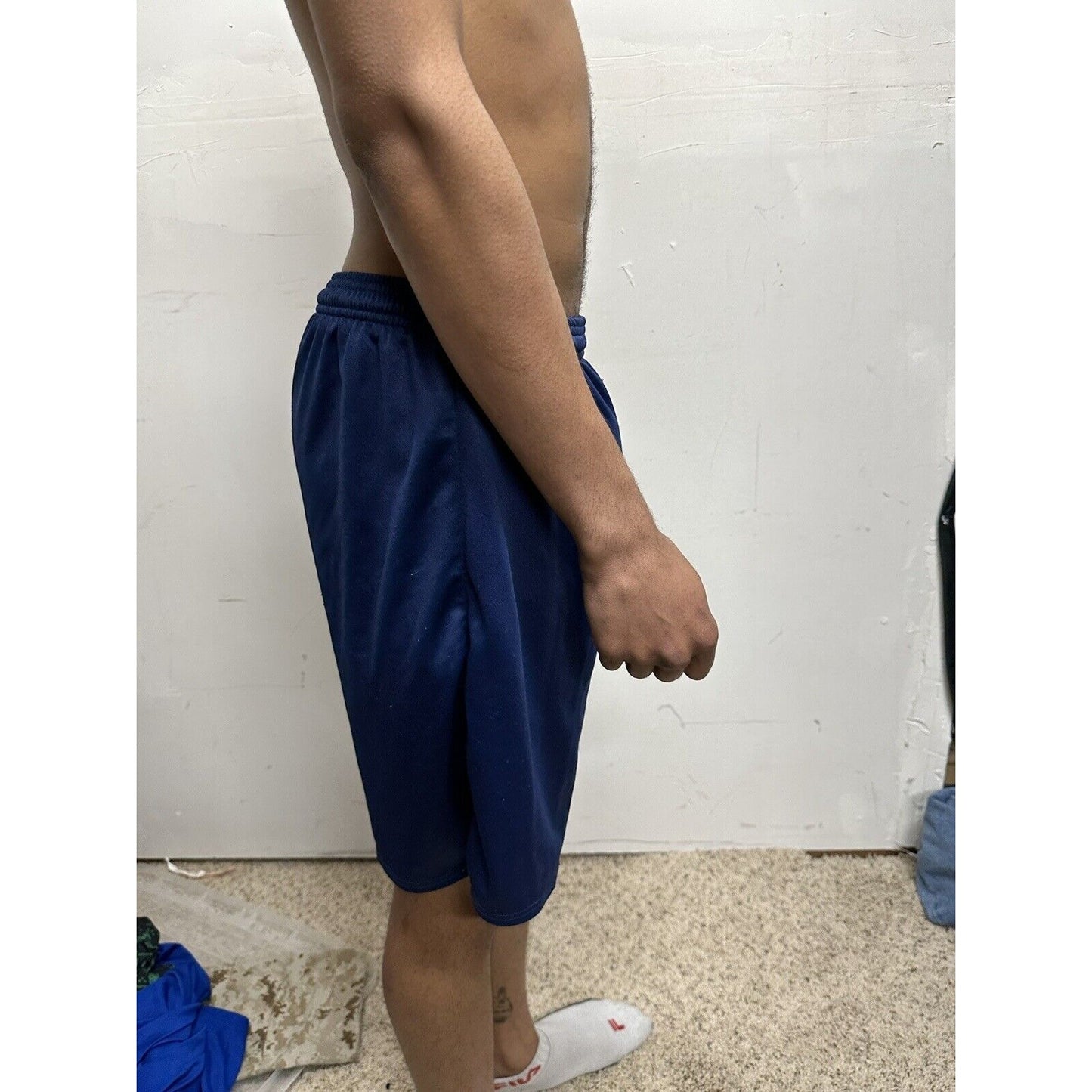 Men’s blue medium athletic usafa Air Force academy cadet shorts