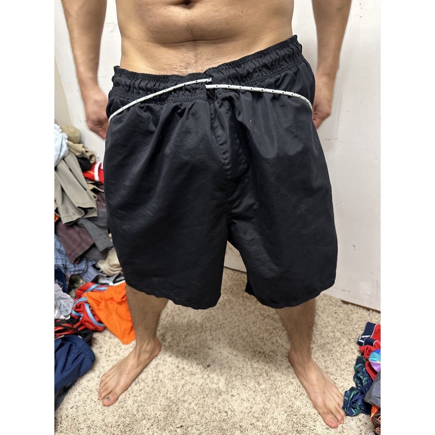 Men’s Old Navy Xxl Black Shorts Trunks With Inner Lining