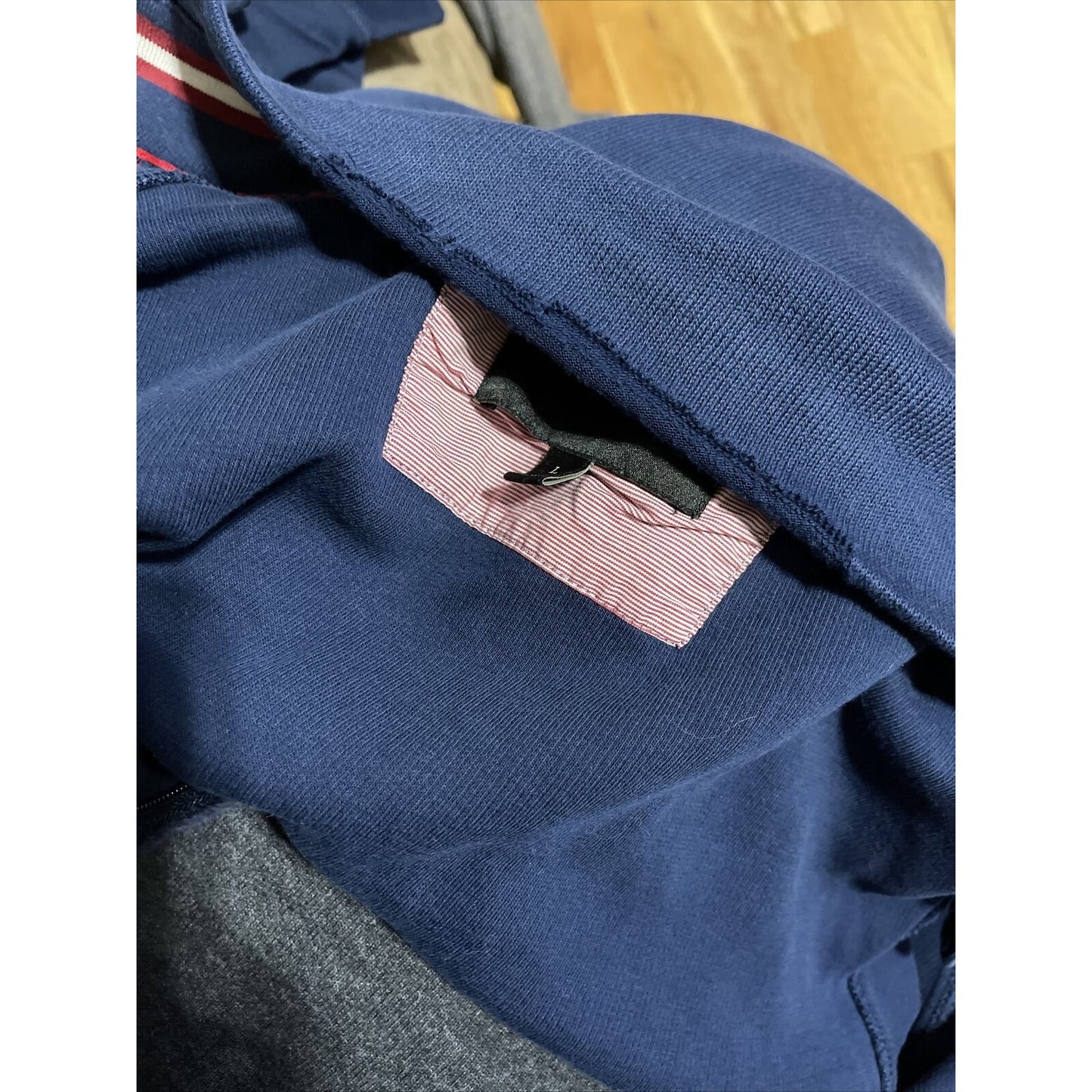 Men’s Banana Republic Navy Blue Zip Up Jacket large