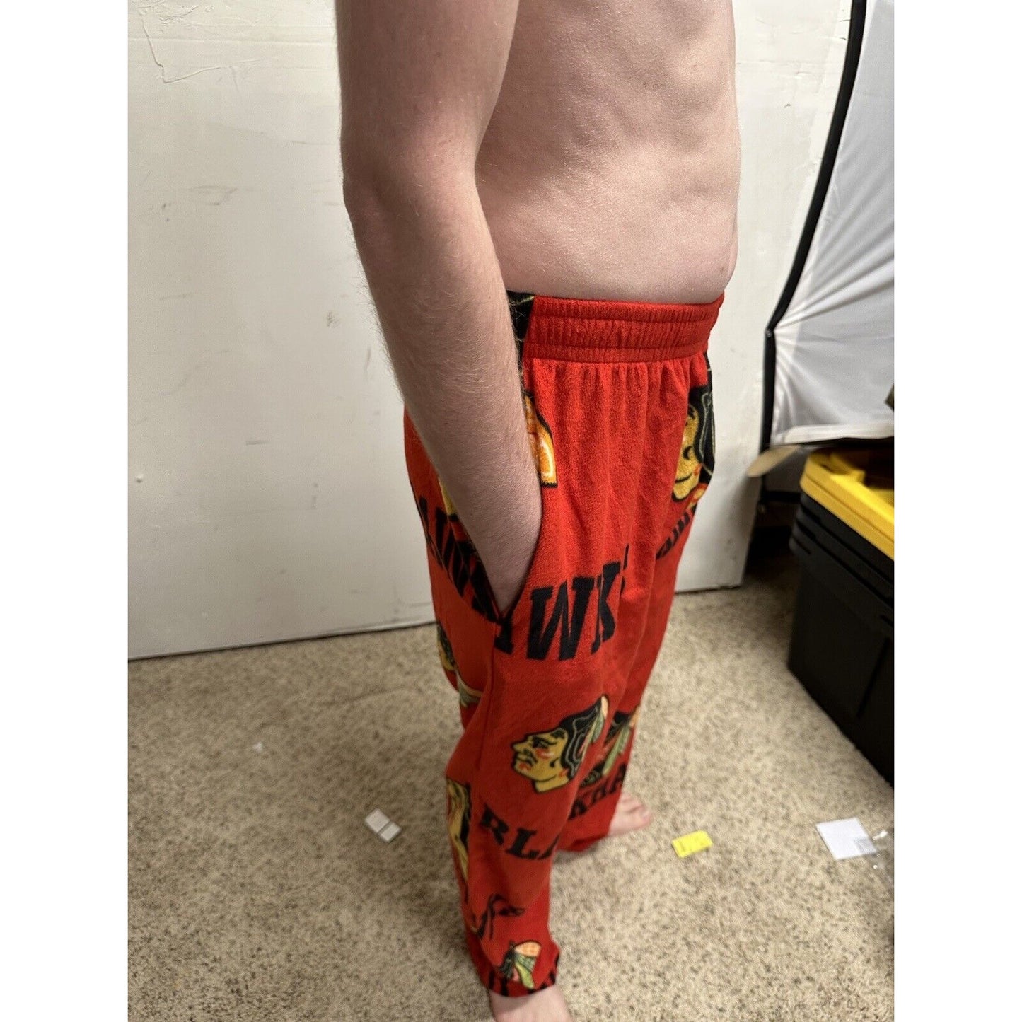 men’s concept sport sleepwear nhl medium blackhawks