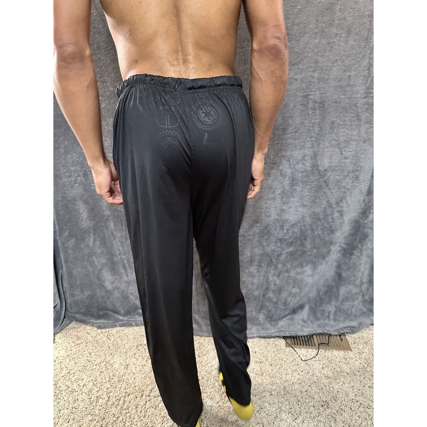 Men’s Black Star Wars Medium Darth Vader Join The Dark Side Pajama Pants Lounge