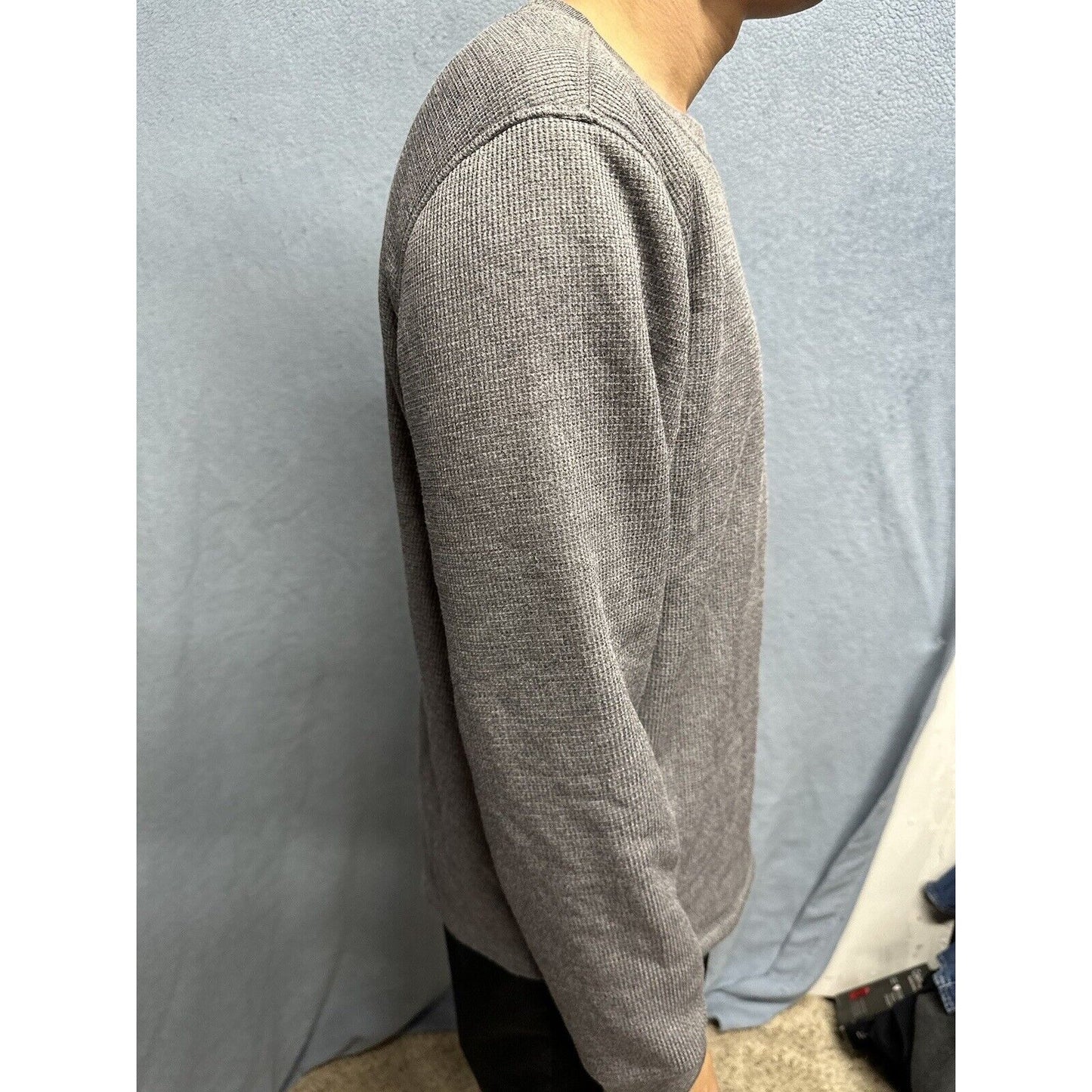 Men’s Pullover Gray B.C. Clothing Heritage Sweater Large