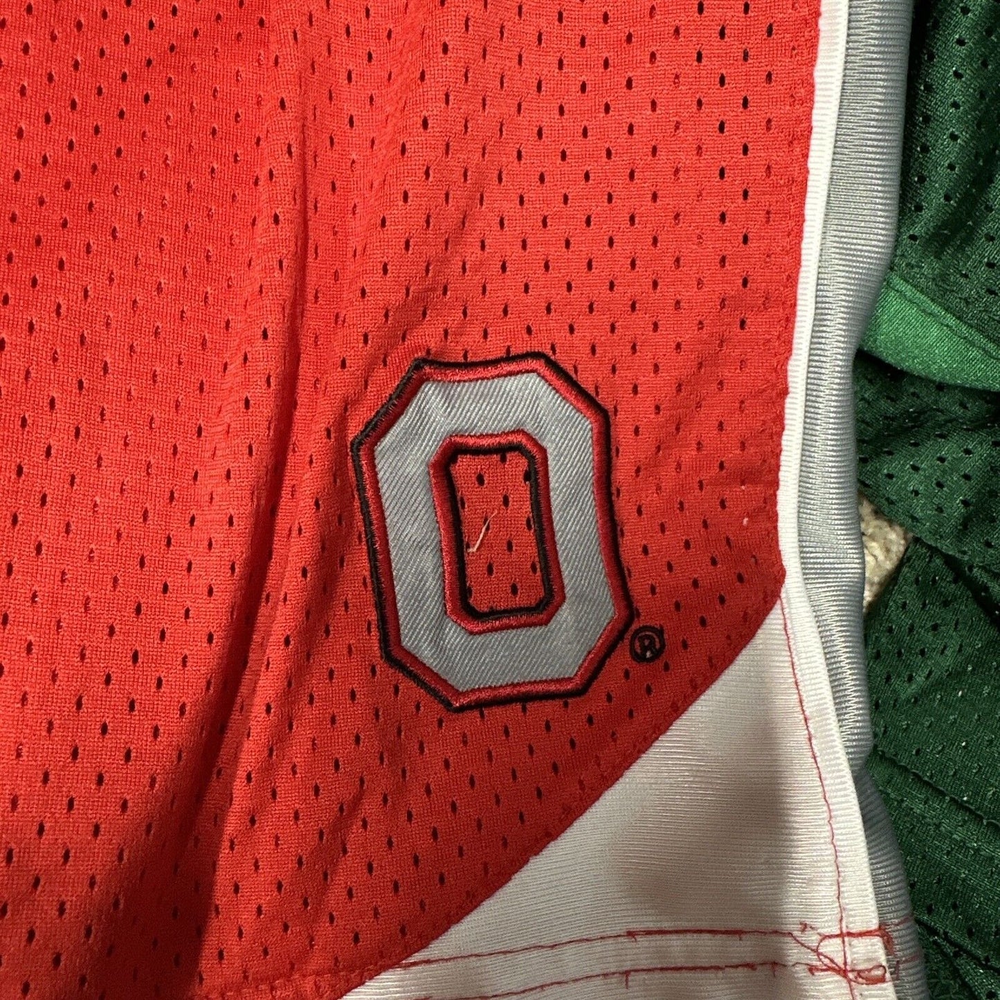 Men’s Red Ohio State Large Colosseum Athletic Shorts With Pockets