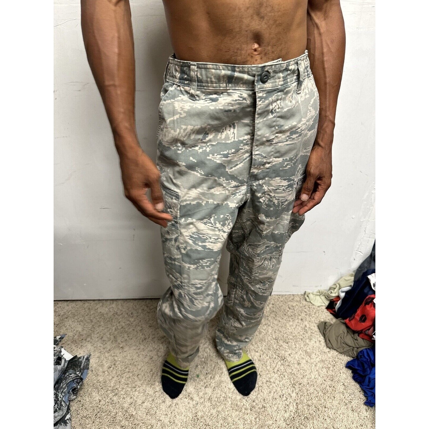 Men’s USAF Abu Airman Battle Uniform Pants Civil Air Patrol DSCP 32S