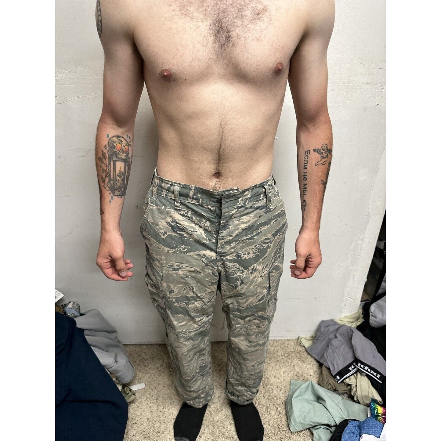 Men’s Abu Air Force Airman Battle Uniform Pants 30 XS Civil Air Patrol