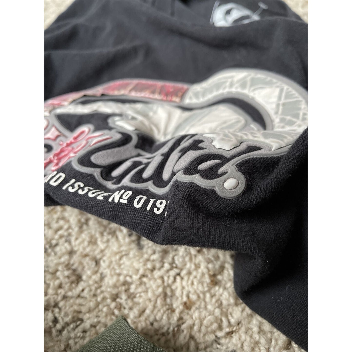 Men’s Ecko Unltd black large short sleeve T-shirt Raised Logo