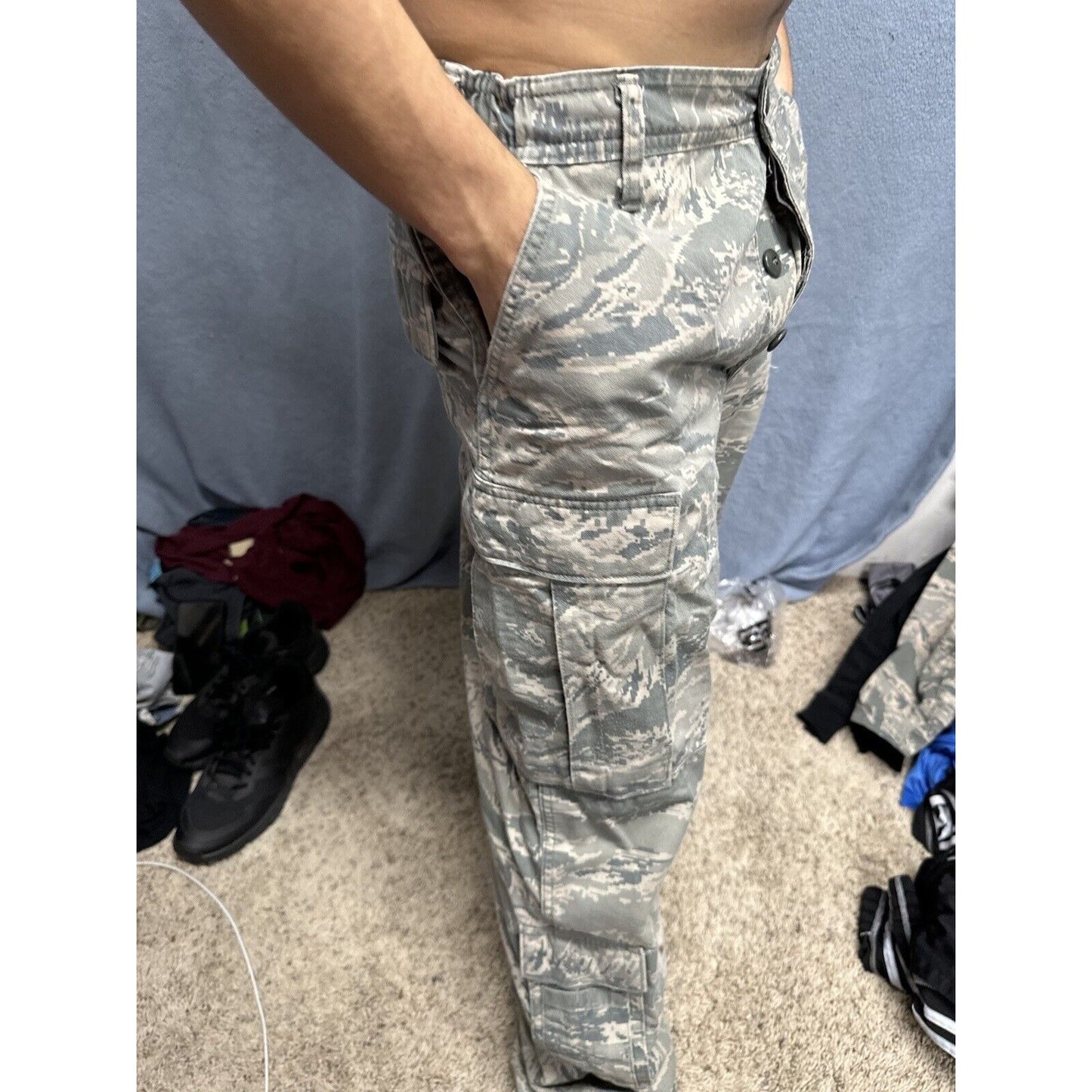 Men’s Abu Pants Airman Battle Uniform USAF Civil Air Patrol 32R Trousers