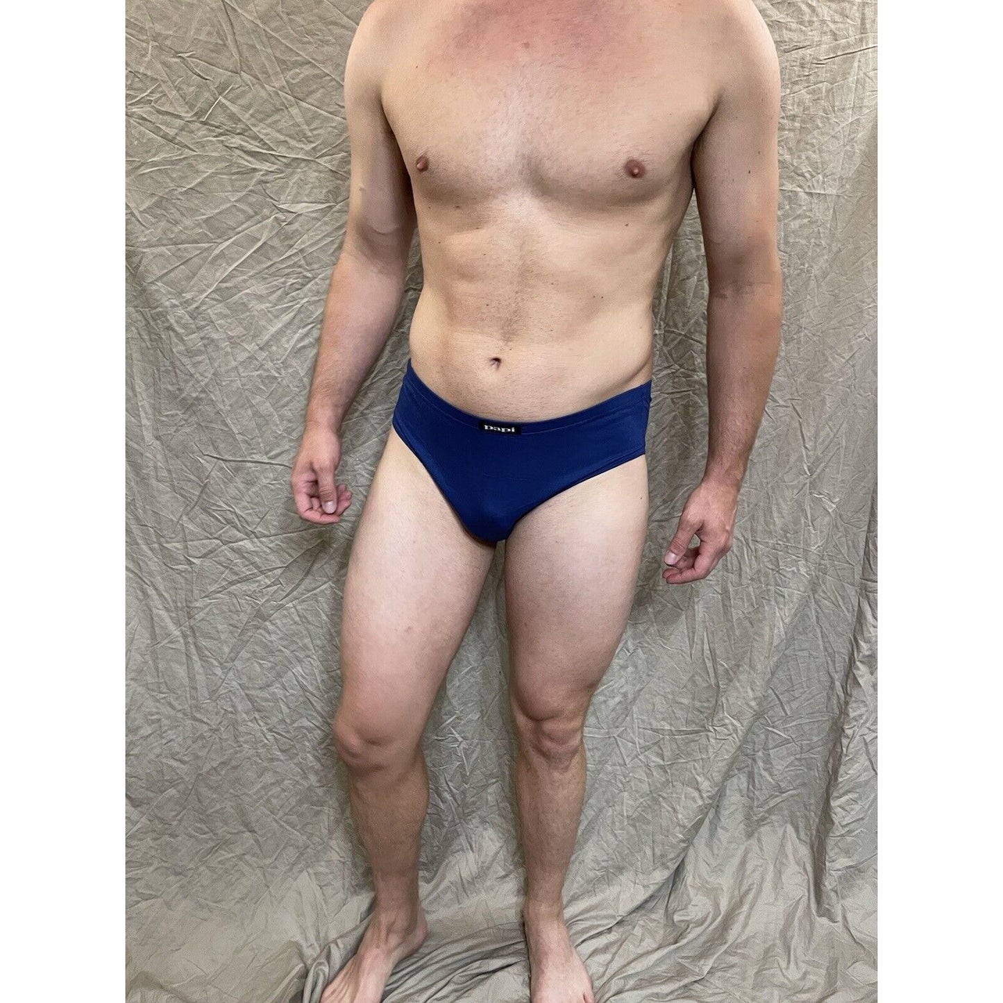 men's blue papi Extra large brief cotton