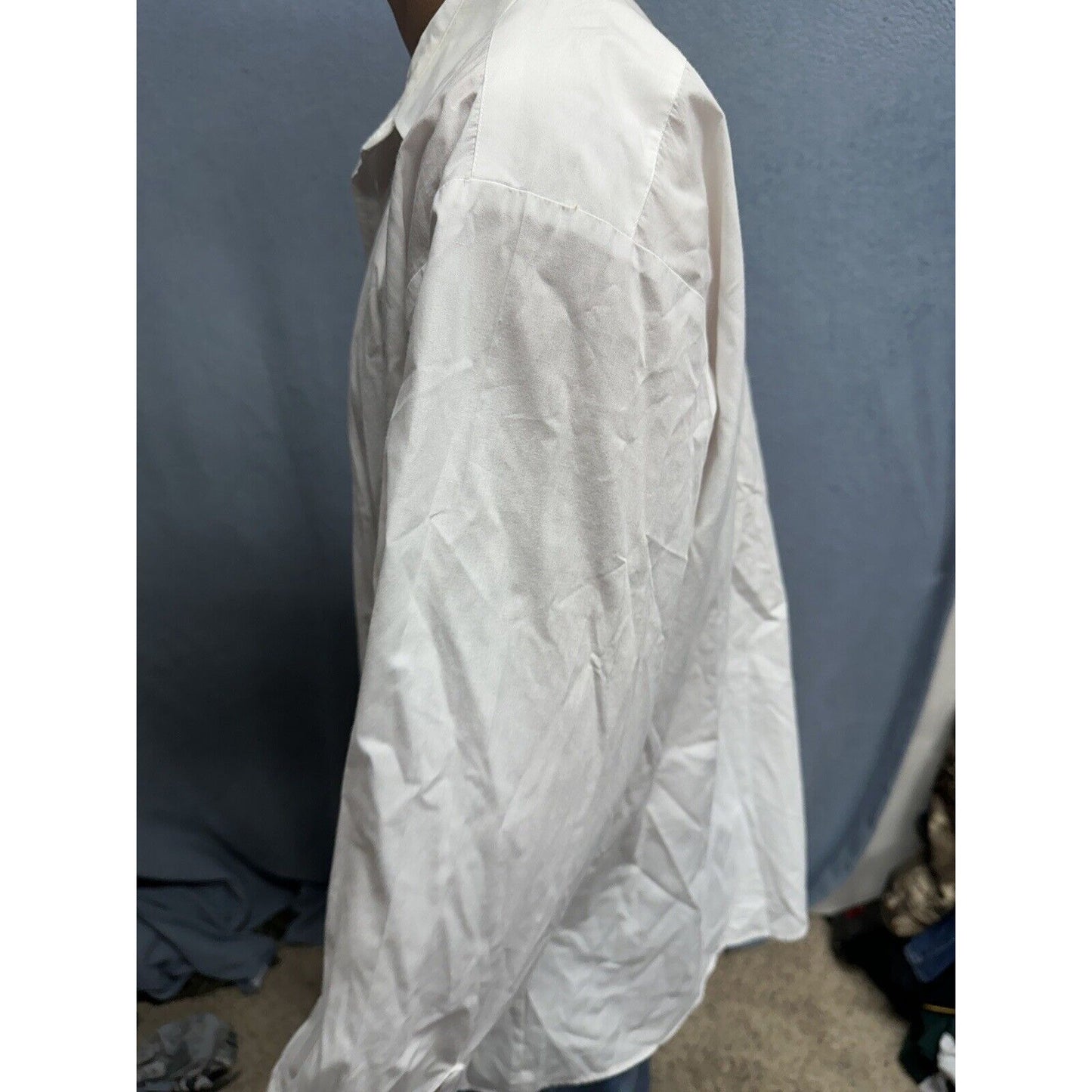 Air Force White Mess Dress Aetna Shirt 17 / 35 Long Sleeve Uniform