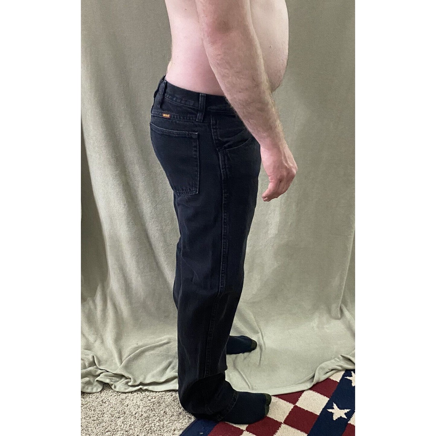 Wrangler Rustler Regular Men’s size 34x32 Black Jeans