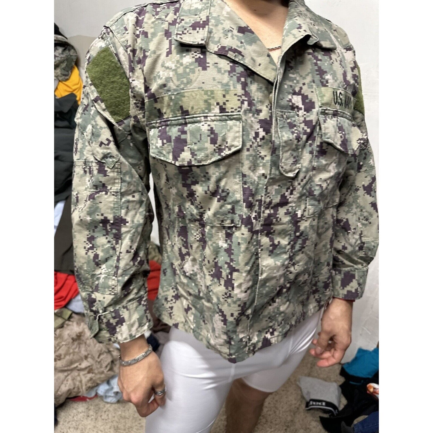 Men’s US Navy Medium XX-Short Too Blouse Uniform
