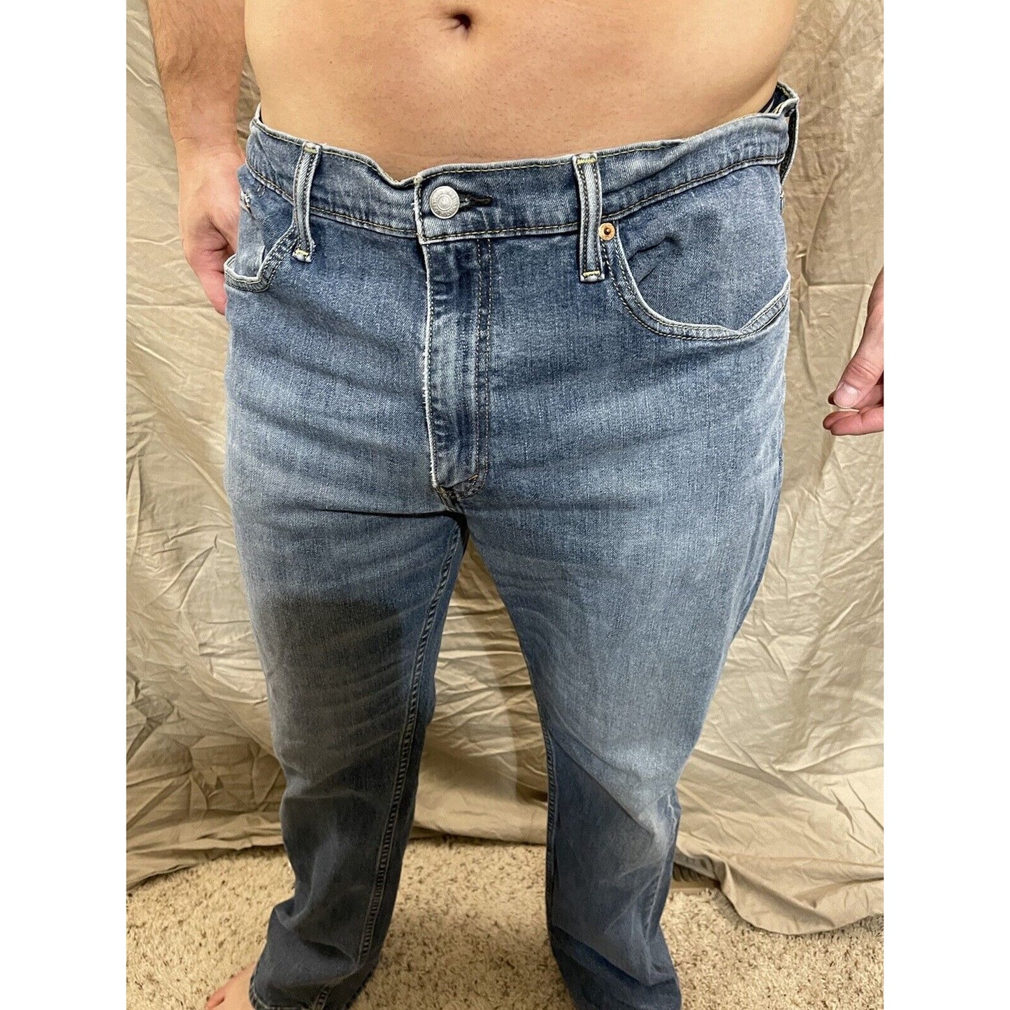 Men's Blue Levis 559 38 x 34 jeans