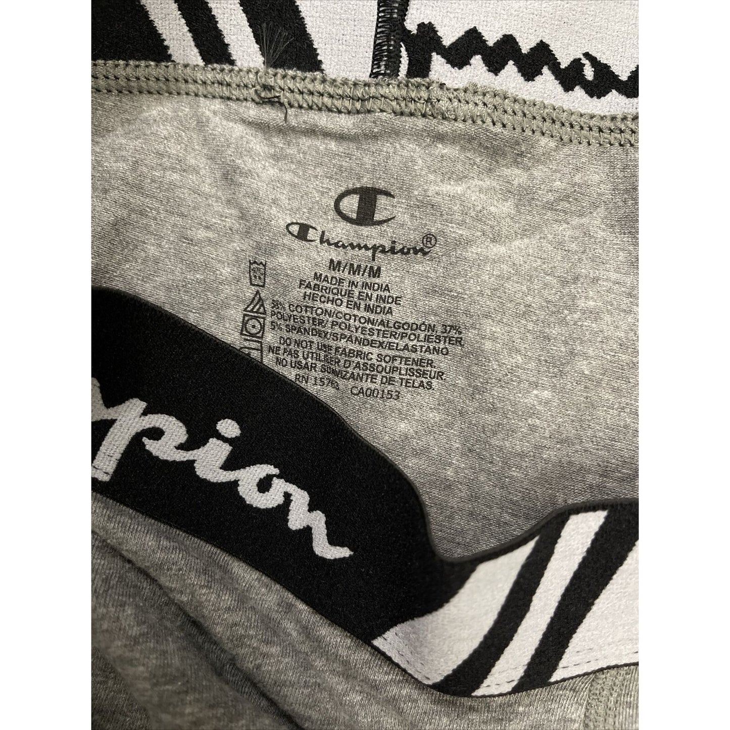 Champion Men's Boxer Briefs Everyday Underwear Size Medium Gray Brand New