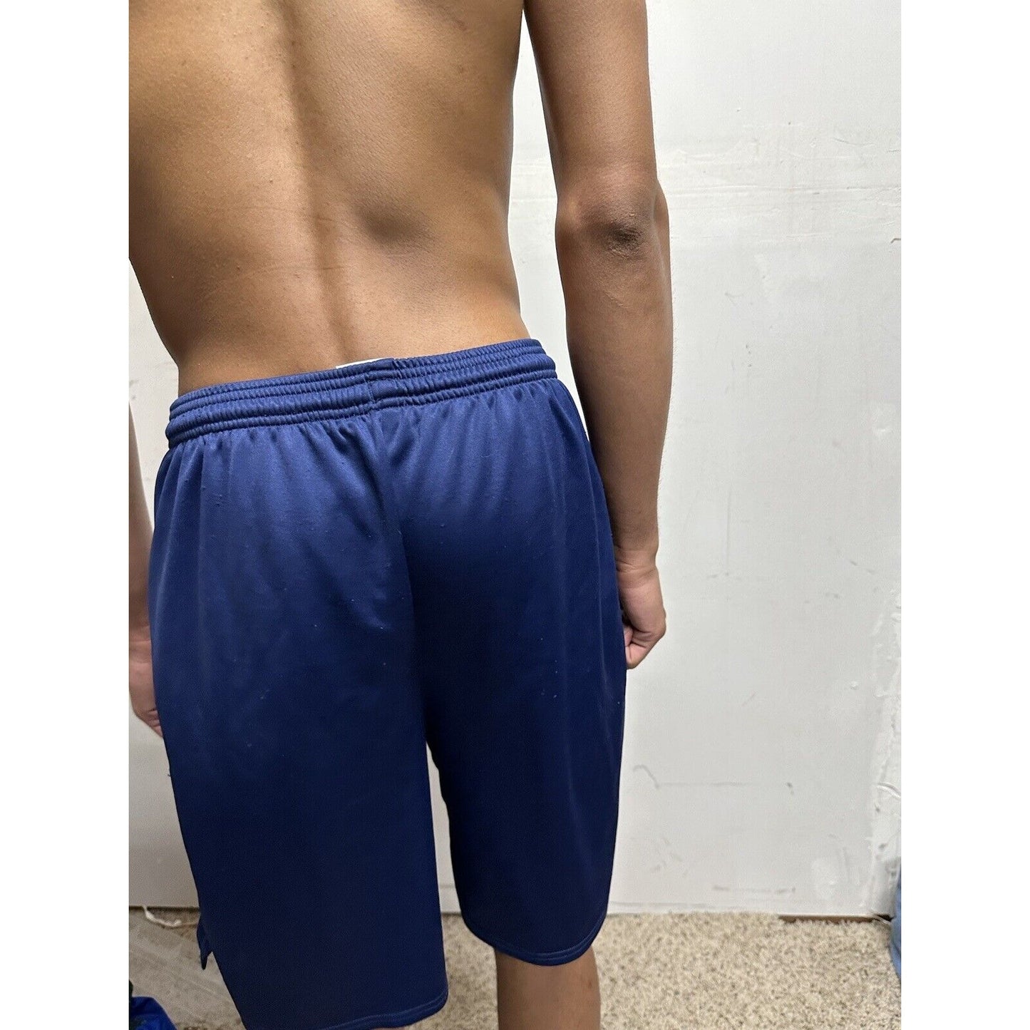 Men’s blue medium athletic usafa Air Force academy cadet shorts