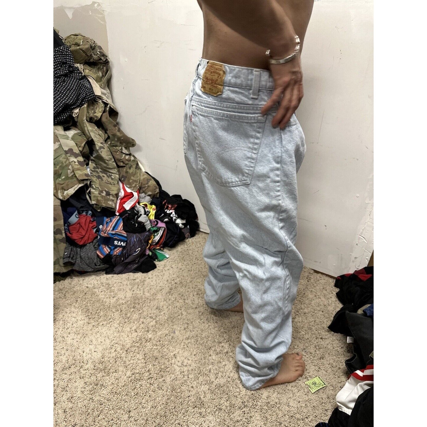 Men’s Light Blue Levi’s 550 38 X 32 Jeans