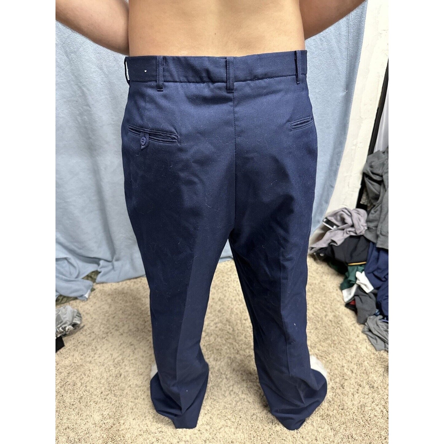 Men’s USAF USSF Trousers Uniform Blues Pants 38L