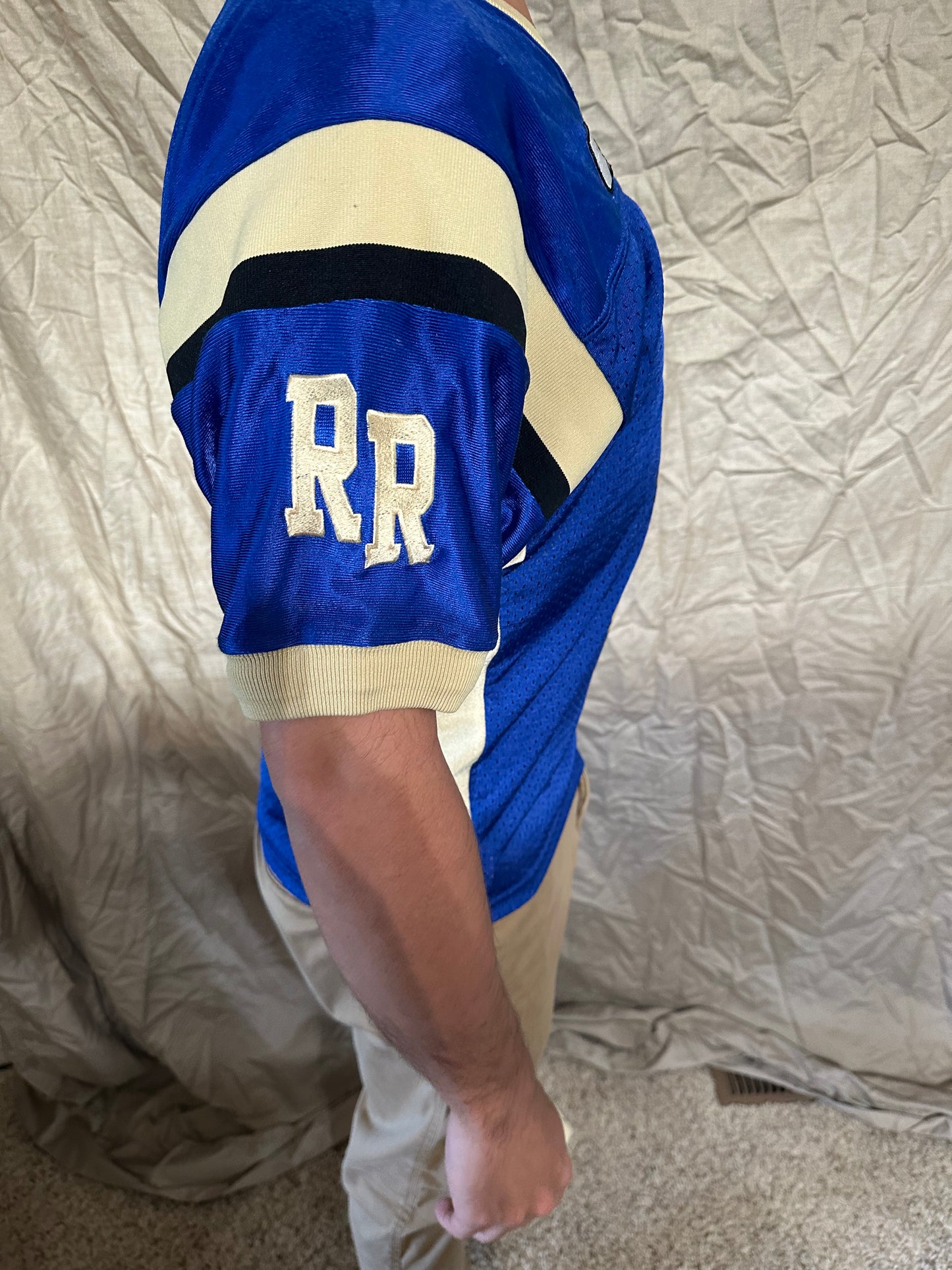 Teen youth large rampart ridge high school football jersey russell athletics